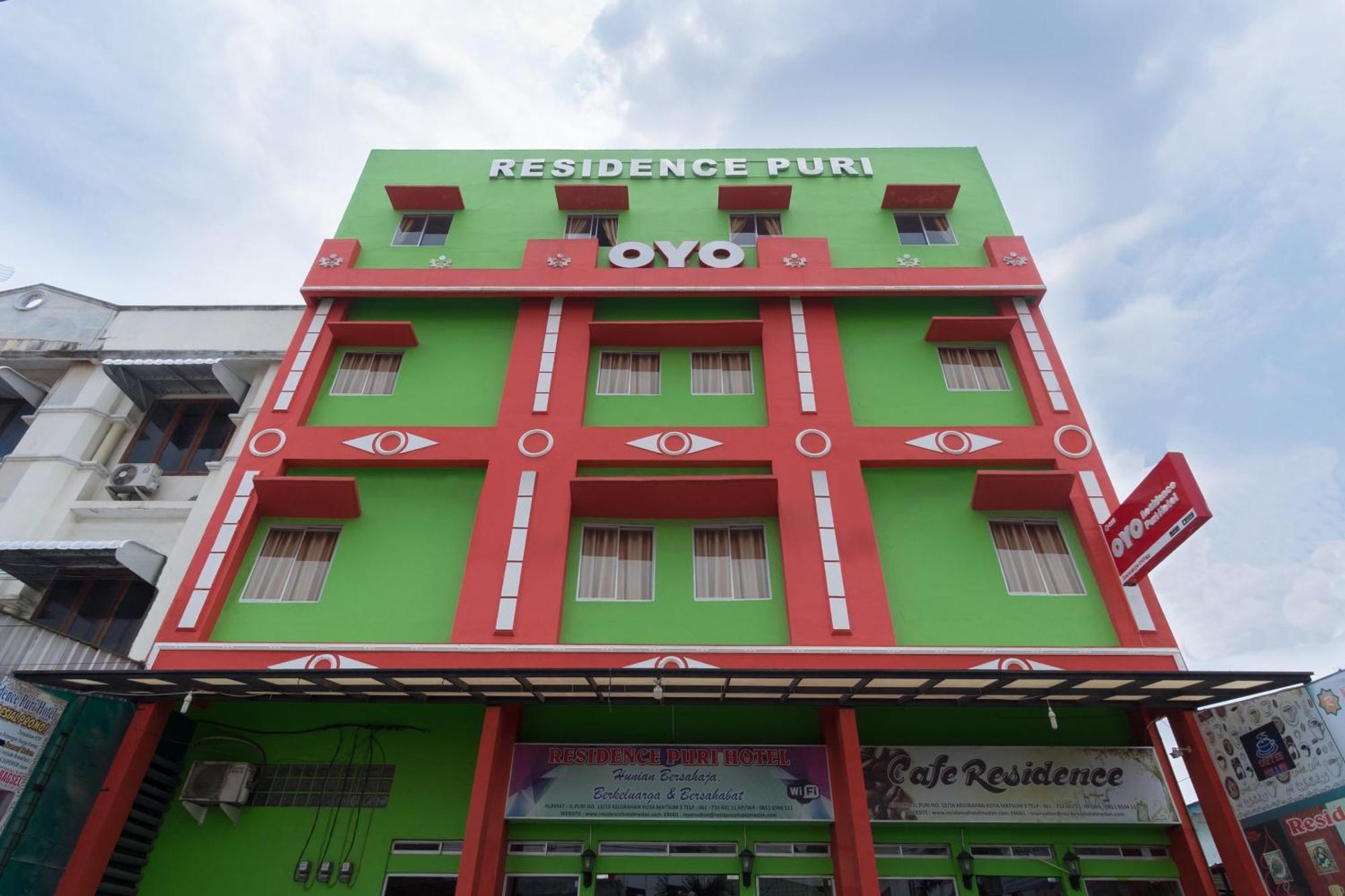 Capital O 615 Residence Puri Hotel Syariah Medan Exterior photo